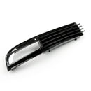 2008–2010 Audi A8 D3 Paar unterer Frontstoßstangengrill Nebelscheinwerfergrill Chrom Schwarz-4