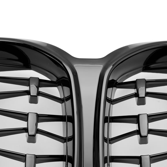 BMW Série 2 Gran Coupé F44 218i/220i/228i xDrive/M235i xDrive 2020-2023 Calandre de pare-chocs avant noir brillant