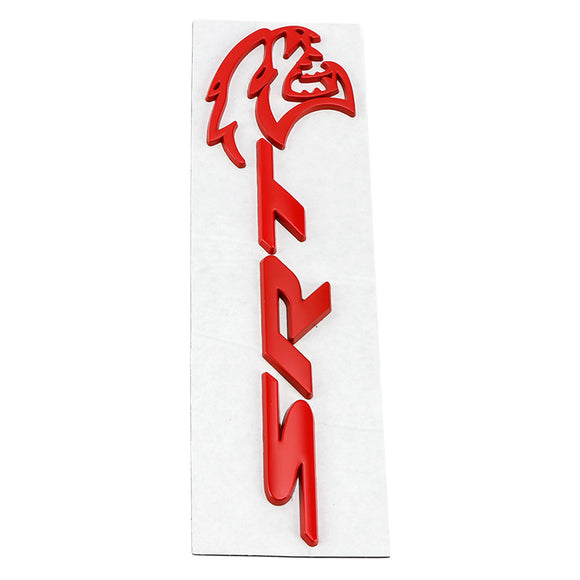 Emblema della decalcomania del portellone posteriore SRT Hellcat per il distintivo del coperchio del bagagliaio Dodge Durango Charger Challenger