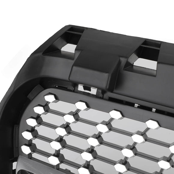 Mercedes Benz Clase CLA W117 Parrilla delantera cromada estilo diamante C117 2013-2019 con emblema de estrella