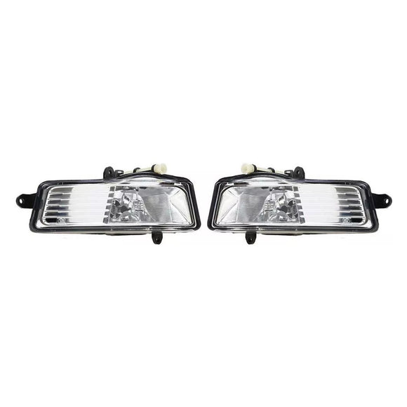 2009-2011 Audi A6 S6 Quattro Pair Front Bumper Driving Fog Light Lamps 4F0941699A 4F0941700A Generic