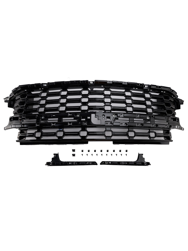 Z71-Look Front Bumper Grille Fit Chevrolet Tahoe/Suburban 2021-2024 Black