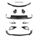 Mercedes-Benz 2019-2021 W217 S63 S65 AMG Coupé Carbon Fiber Bumper Body Kit Upgrade naar Brabus-1