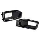 Fog Light Lamp Cover Gloss Black Trim Pair For GMC Yukon / Yukon XL 2015-2020-12