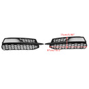 Audi A3 S-Line 8V 2013-2016 Honingraat Mistlamp Grill Voorbumper Onderafdekking Zwart Grille 8V3807681G 8V3807682G-2