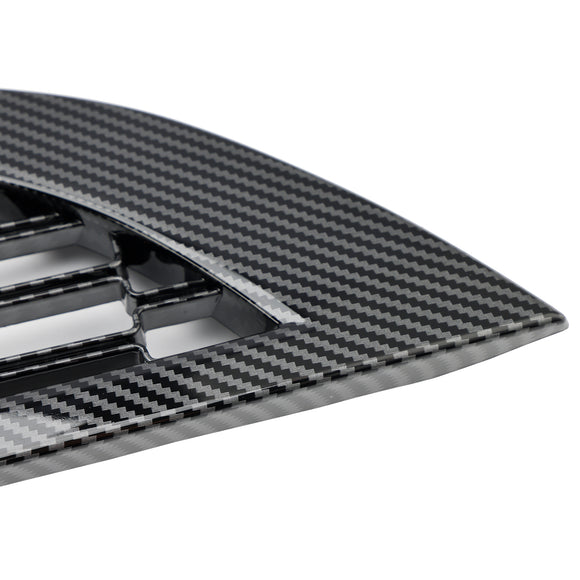 Mini Cooper R50 R52 R53 2002-2006 2 PCS Grade dianteira de malha em favo de mel Grade de substituição preta