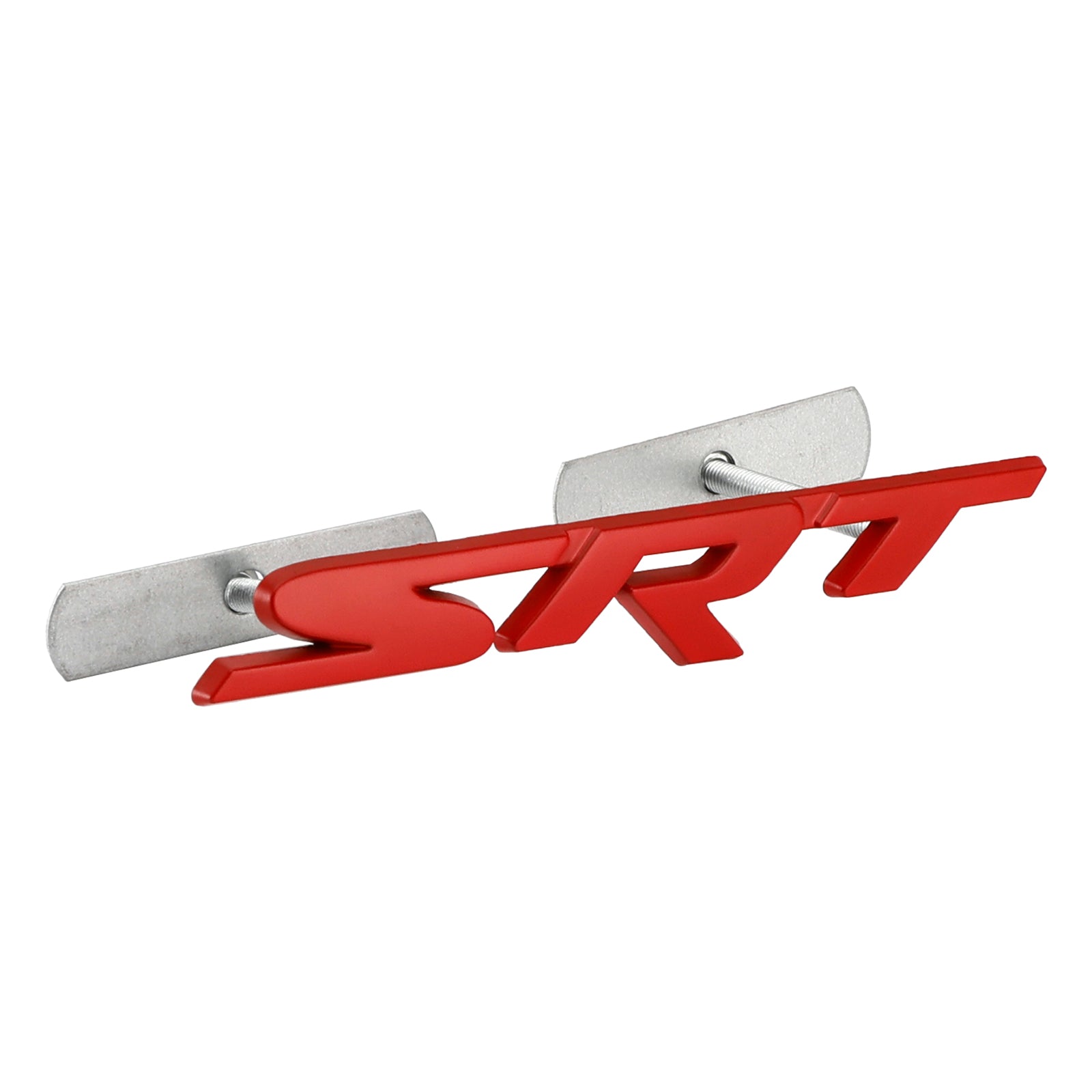 Red Front Grille SRT Emblem For Charger Challenger SRT Red / Chrome / Black Decal Badge