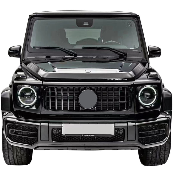Mercedes-Benz G-luokka W463 1993-2018 korisarjan puskurin päivitys vuosimalleihin 2019-2024 W464 G63 AMG-tyyli