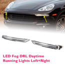 Paar LED-Nebel-Tagfahrlichter für Porsche Cayenne 958 2015–2017-4