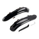 Smoked LED Sequential Side Mirror Turn Signal Light for Peugeot Citroen-12