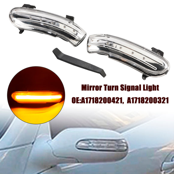 Kirkas LED-sarjan sivupeilin suuntavilkku Mercedes-Benz SLK:lle