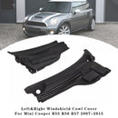 Left&Right Windshield Cowl Cover For Mini Cooper R55 R56 R57 2007-2015-3