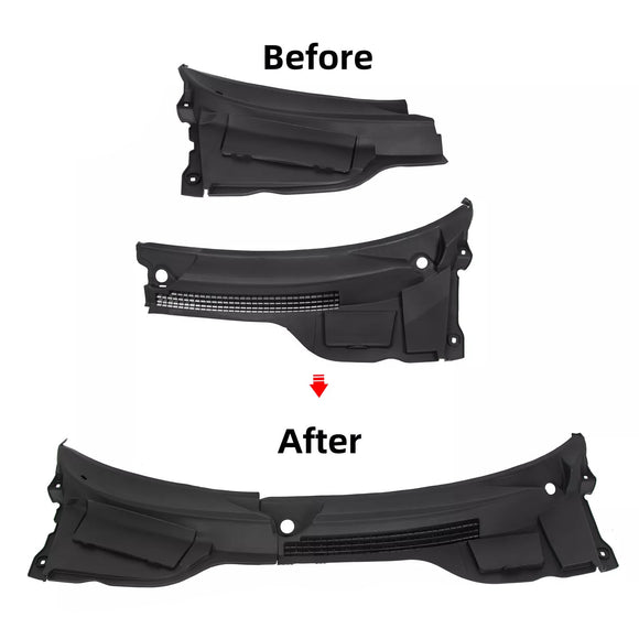 Left&Right Windshield Cowl Cover For Mini Cooper R55 R56 R57 2007-2015