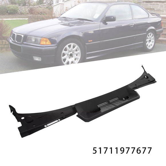 Windshield Wiper Vent Cowl Grille Panel For BMW 318i 323i 325i 328i M3 Convertible Coupe E36 1992-1999