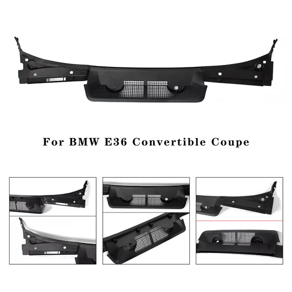 Windshield Wiper Vent Cowl Grille Panel For BMW 318i 323i 325i 328i M3 Convertible Coupe E36 1992-1999