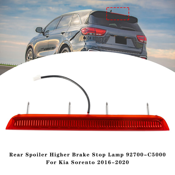 Lámpara de freno superior del alerón trasero 92700-C5000 para Kia Sorento 2016-2020