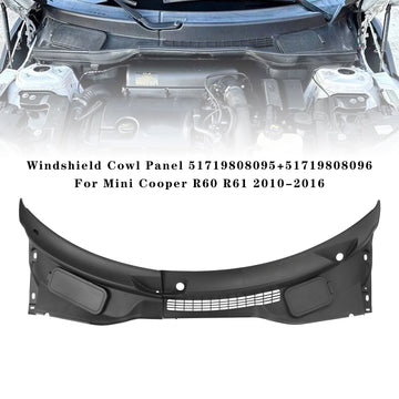 Mini Cooper Countryman Paceman R60 R61 2010-2016 Windshield Cowl Panel 51719808095 5171980809 - 0