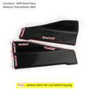 2 stuks 35cm rokspoiler achterlipverlenging rocker splitters winglet vleugels zwart-2