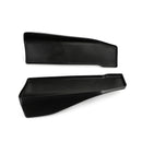 2 stuks 35cm rokspoiler achterlipverlenging rocker splitters winglet vleugels zwart-5