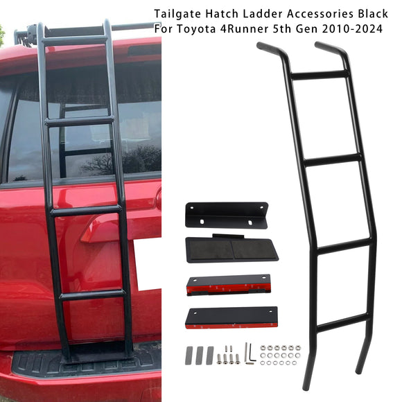 Achterklep Hatch Ladder Accessoires Zwart Voor Toyota 4Runner 5e Gen 2010-2024