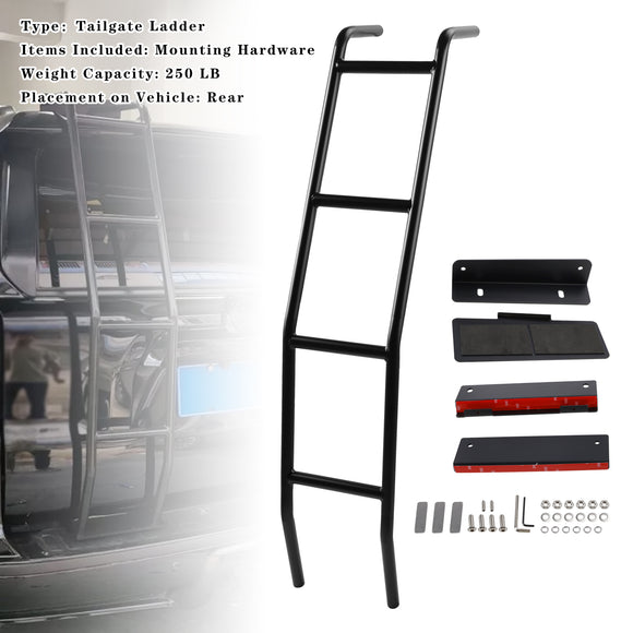 Achterklep Hatch Ladder Accessoires Zwart Voor Toyota 4Runner 5e Gen 2010-2024