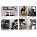 Achterklep Hatch Ladder Accessoires Zwart Voor Toyota 4Runner 5e Gen 2010-2024-13