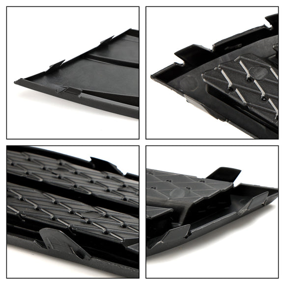 Par de cubiertas para faros antiniebla VW Jetta 2015-2018 5C6853665H9B9 5C6853666G9B9 VW1038135 Genérico