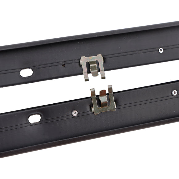 Driver + Passenger Sides Door Panel Outer Window Seals For Corvette 1984-1996