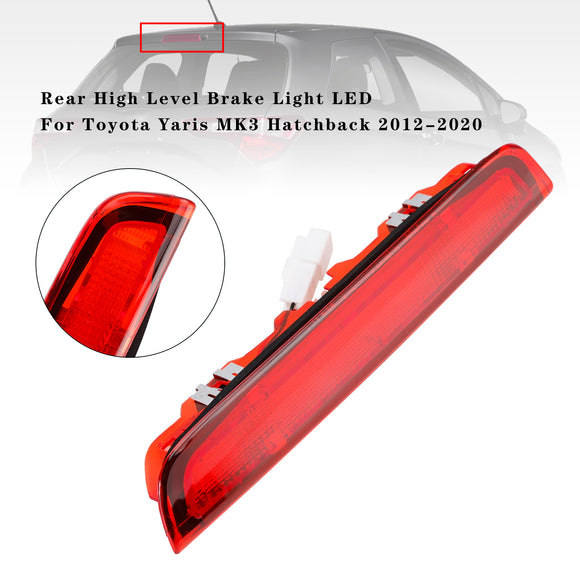 2012-2020 Toyota Yaris MK3 Viistoperä Taka korkean tason jarruvalo LED 81570-0D150 81570-0D151