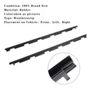 Front Left+Right Weatherstrips For Chevrolet C1500 GMC C2500 1988-2000-4