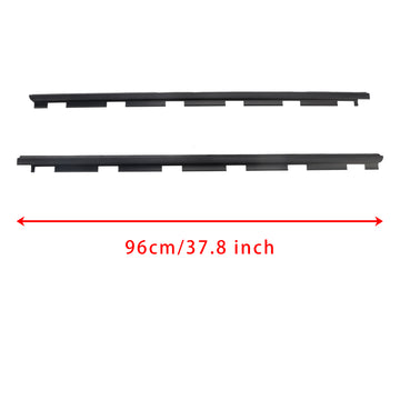 Front Left+Right Weatherstrips For Chevrolet C1500 GMC C2500 1988-2000 - 0
