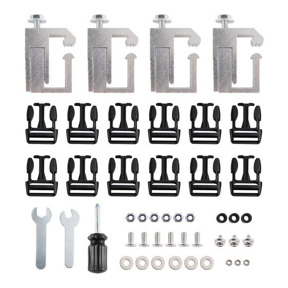 Toyota Tacoma 2005–2015, 4-türig, 1,8 m, weiche Ladeflächenauflage, faltbare Bettkappe