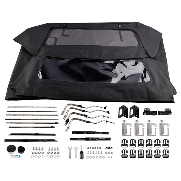 Toyota Tacoma 2005–2015, 4-türig, 1,8 m, weiche Ladeflächenauflage, faltbare Bettkappe