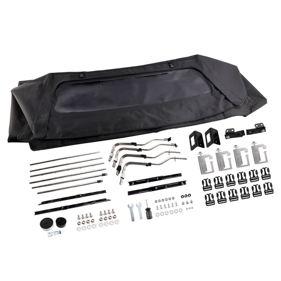 Toyota Tacoma 2005–2015, 4-türig, 1,8 m, weiche Ladeflächenauflage, faltbare Bettkappe