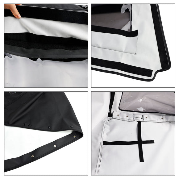 Toyota Tacoma 2016-2023 4-deurs 5ft zachte vrachtwagenbedtopper opvouwbare beddop