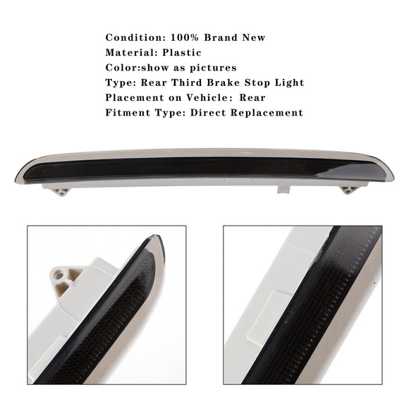 Rear Third 3RD Brake Stop Light For AUDI A3 S3 RS3 8P Sportback 2004-2013 BLK