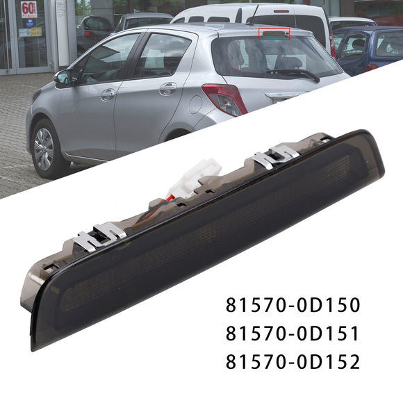 LED luce freno posteriore ad alto livello per Toyota Yaris MK3 Hatchback 2012-2020 BLK