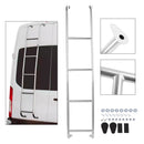 Ford Transit Van mit mittlerem Dach 2014–2024, Edelstahl-Van-Leiter 093TM-1