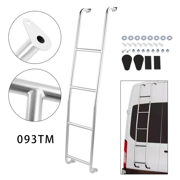 Ford Transit Van mit mittlerem Dach 2014–2024, Edelstahl-Van-Leiter 093TM