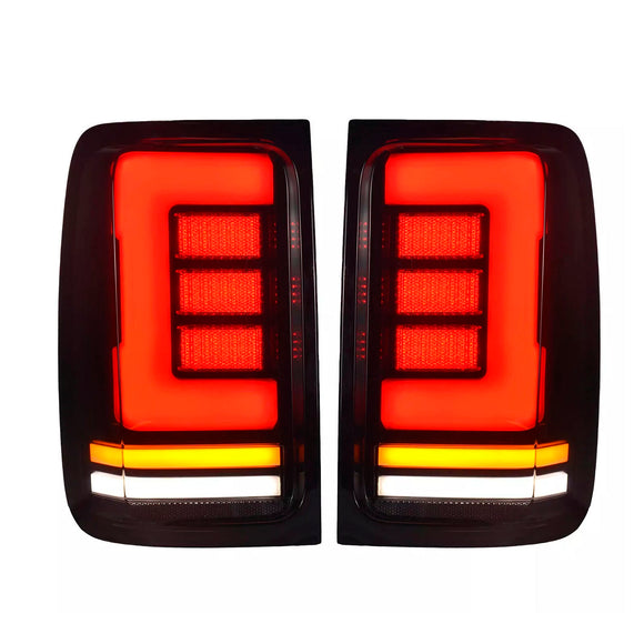 Hinten Rechts & Links LED Rücklicht Lampe Paar Für VW Amarok V6 2008-2019 Rauch