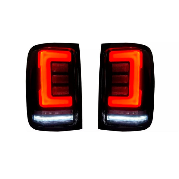 Hinten Rechts & Links LED Rücklicht Lampe Paar Für VW Amarok V6 2008-2019 Rauch