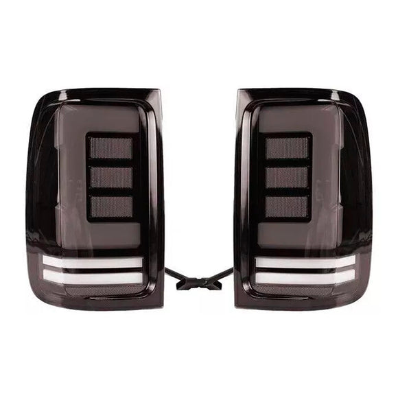 Hinten Rechts & Links LED Rücklicht Lampe Paar Für VW Amarok V6 2008-2019 Rauch