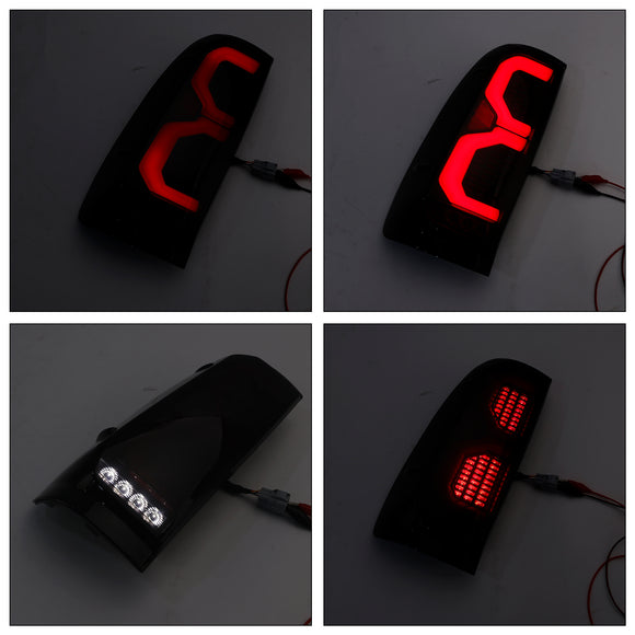 Rear Right & Left Tail Light Lamp Pair Dynamic For Toyota HILUX VIGO 2012-2014