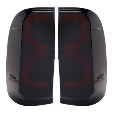 Rear Right & Left Tail Light Lamp Pair Dynamic For Toyota HILUX VIGO 2012-2014 SMOKE