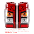 Pair LED Rear Stop Brake Tail Light Lamp For Mitsubishi Triton L200 2019-2023-4