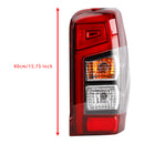 Pair LED Rear Stop Brake Tail Light Lamp For Mitsubishi Triton L200 2019-2023-8