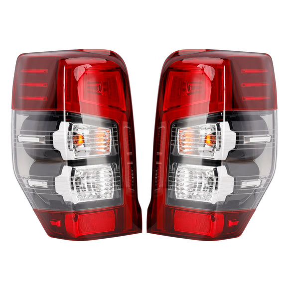 Pair LED Rear Stop Brake Tail Light Lamp For Mitsubishi Triton L200 2019-2023