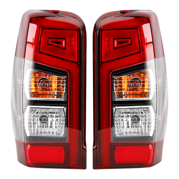 Pair LED Rear Stop Brake Tail Light Lamp For Mitsubishi Triton L200 2019-2023