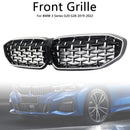 Chrom-Diamant-Nierengrill 51138072085, passend für BMW 3er G20 2019–2022-16