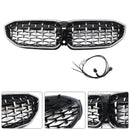 Chrom-Diamant-Nierengrill 51138072085, passend für BMW 3er G20 2019–2022-1